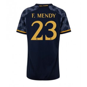 Real Madrid Ferland Mendy #23 Udebanetrøje Dame 2023-24 Kort ærmer